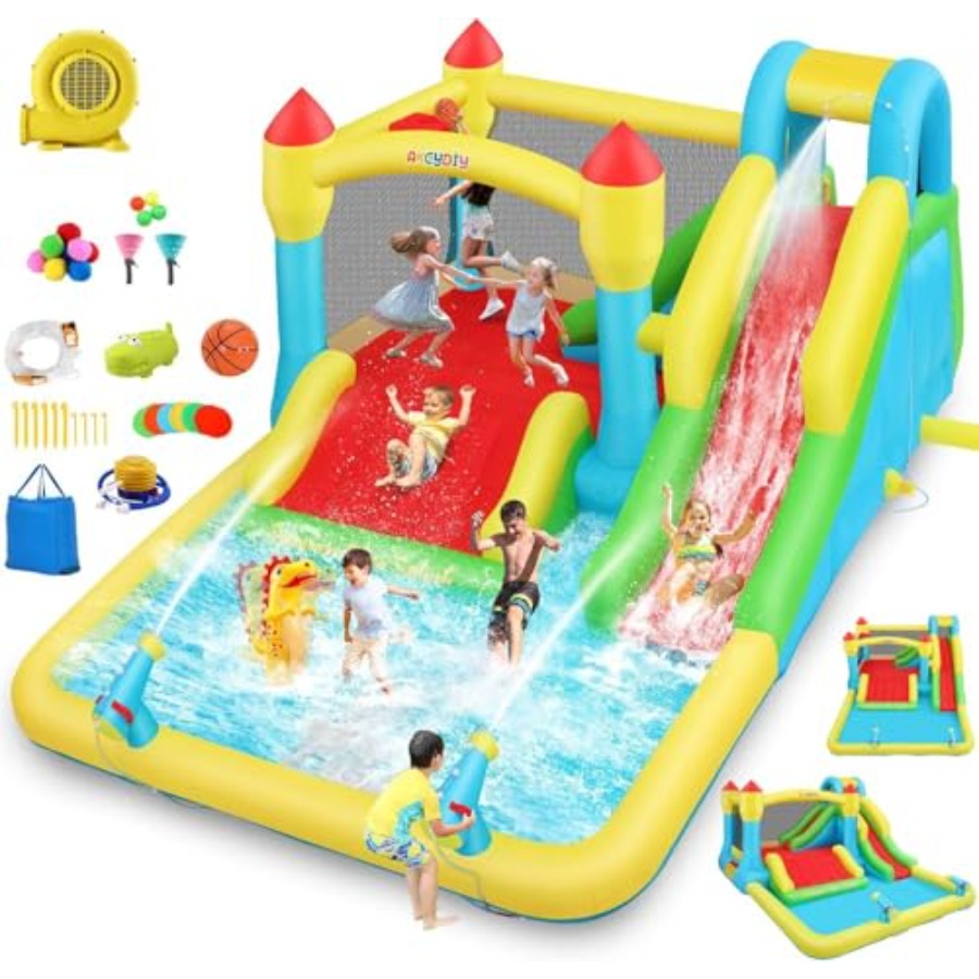 Kids Outdoor Climbing Wall - Outdoor/Indoor inflatable water bounce house for