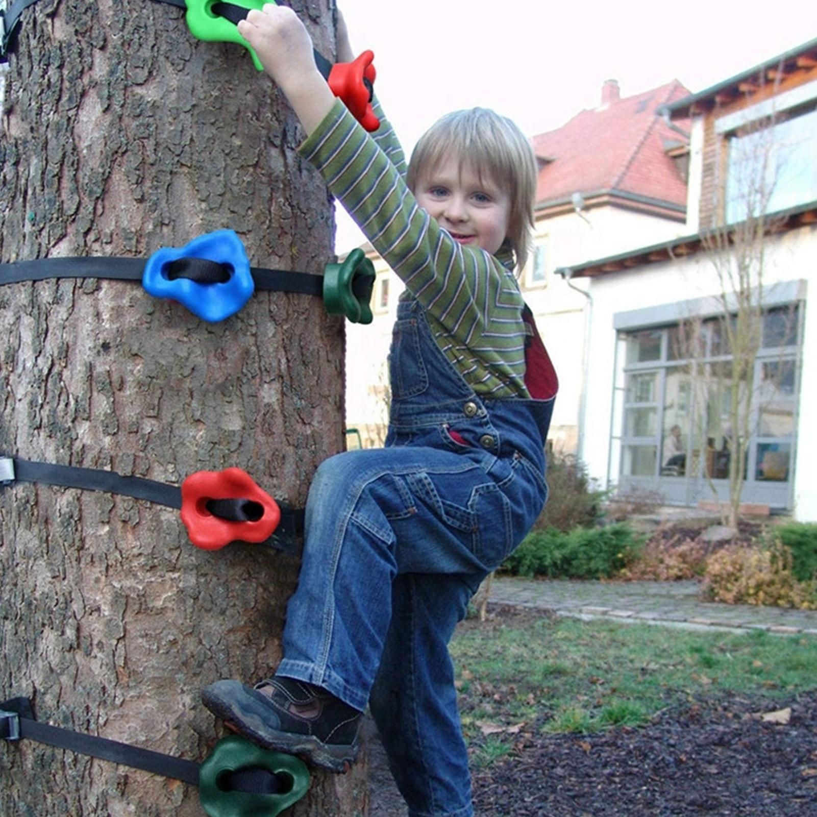Kids Outdoor Obstacle Course Equipment - Outdoor Play Equipment With 6 Ratchet