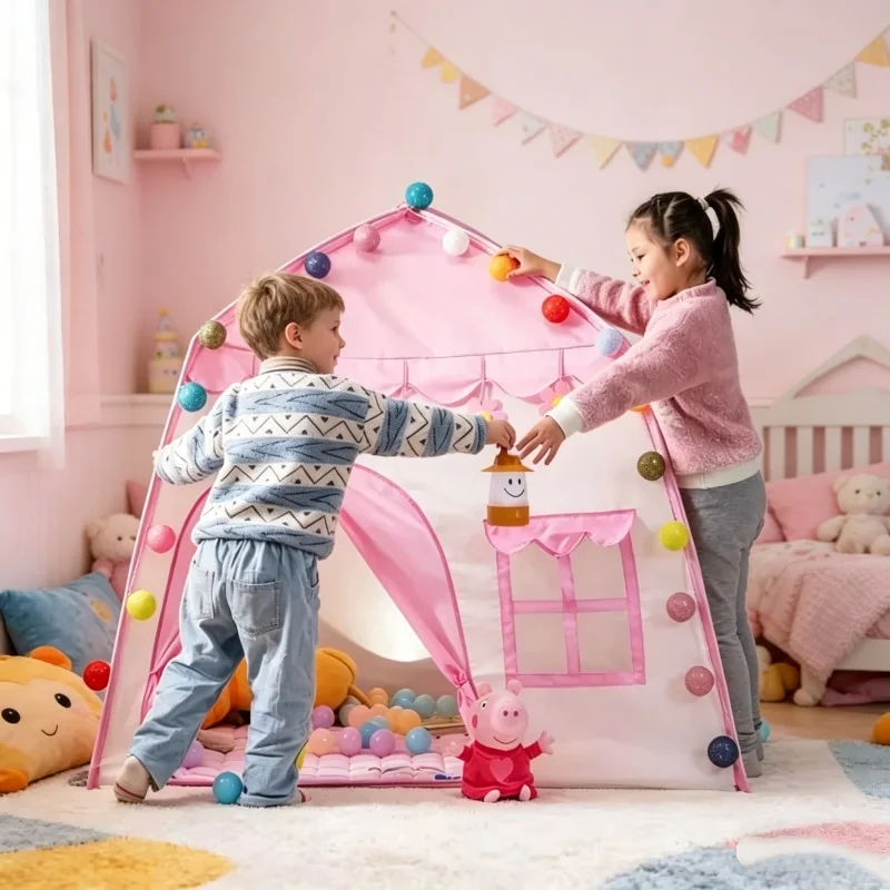 Kids Outdoor Play Tent - Kids Portable Space Play Tent Activity