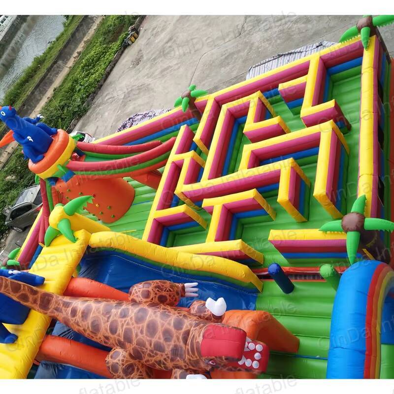 Kids Outdoor Obstacle Course Equipment - 2017 Popular Outdoor Playground Equipment Custom