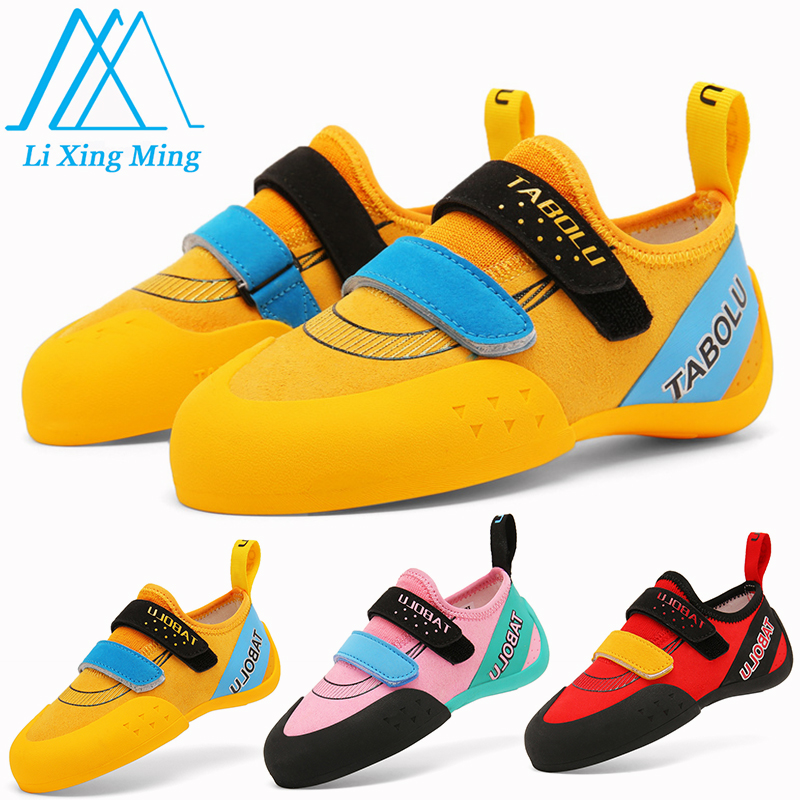 Kids Outdoor Climber - Rock-Climbing Shoes Boys Girls Indoor Outdoor