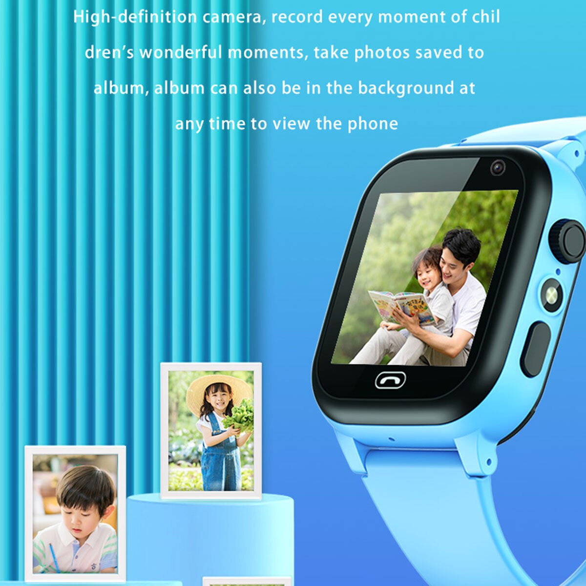 Kids Outdoor Wear - Kids Smart Watch SOS Call Outdoor