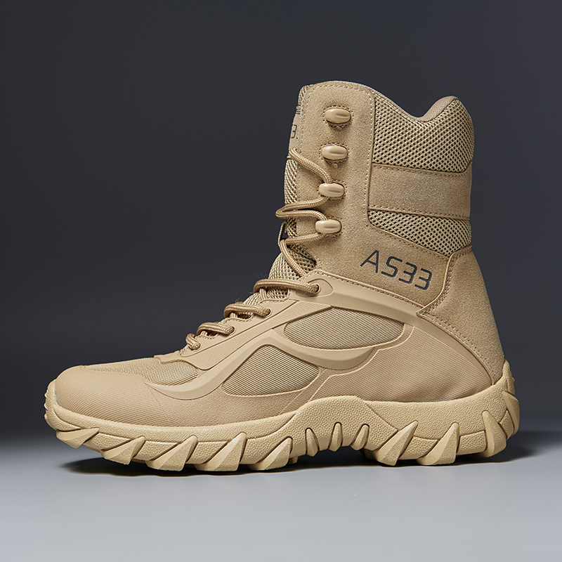 Kids Outdoor Climber - Men Tactical Boot Safety Anti-Slip Military