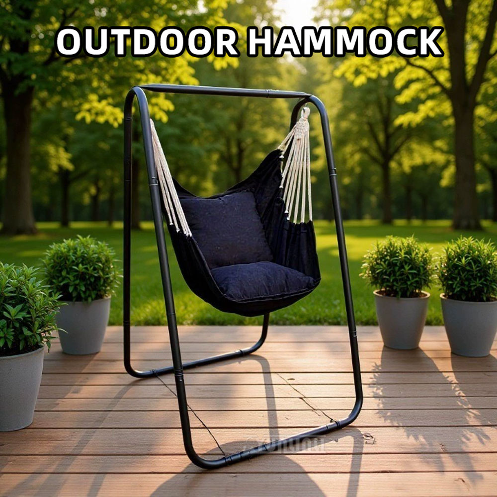 Kids Outdoor Hammock - Swing Stand Hammock Hanging Chair, Easy