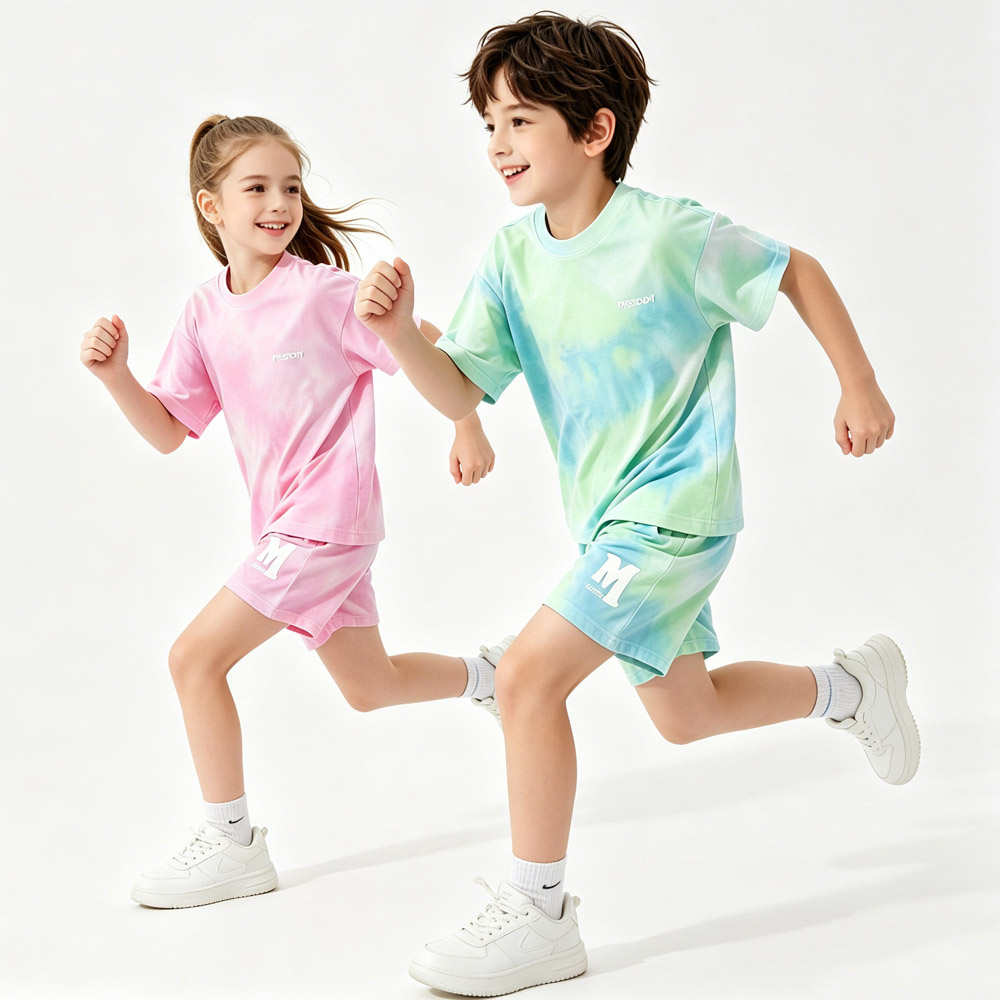 Kids Outdoor Wear - 5-14Years Kids Sport Set Cotton Boys