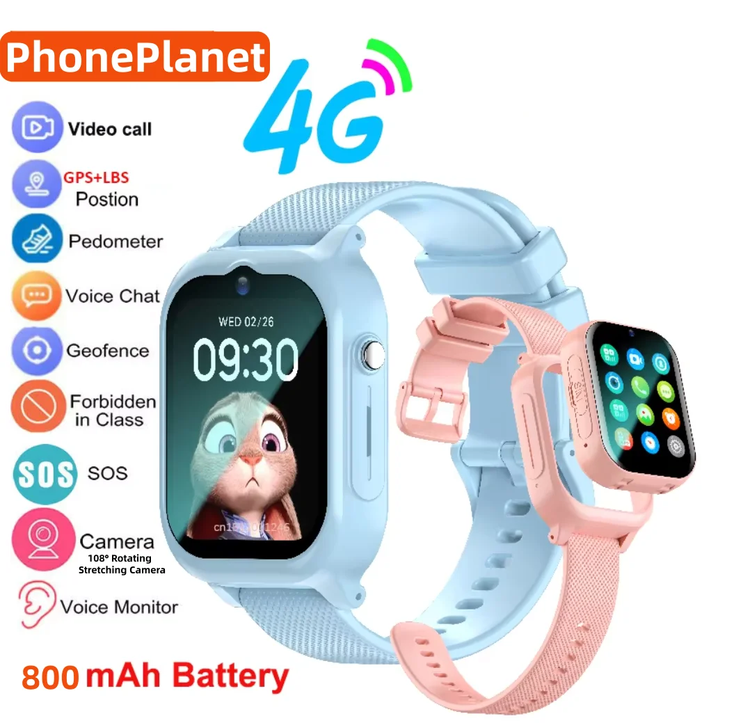 Kids Outdoor Wear - 4G Kids Smart Watch with GPS
