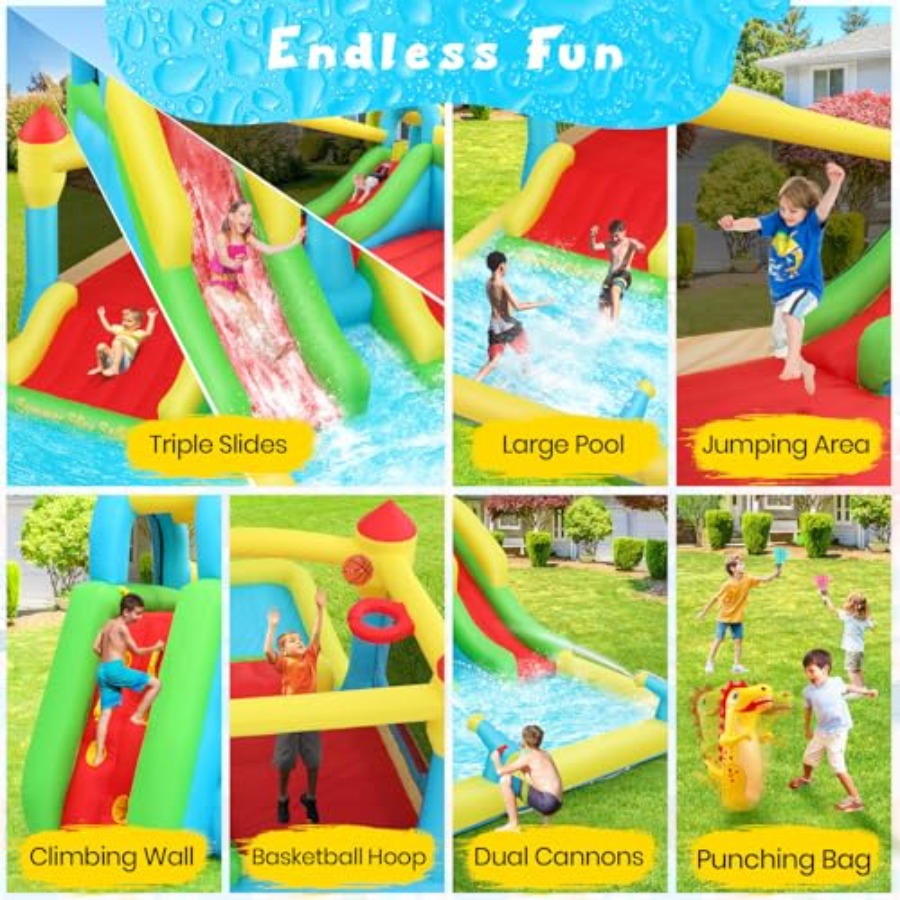 Outdoor/Indoor inflatable wate - огляд і ціна Kids Outdoor Climbing Wall