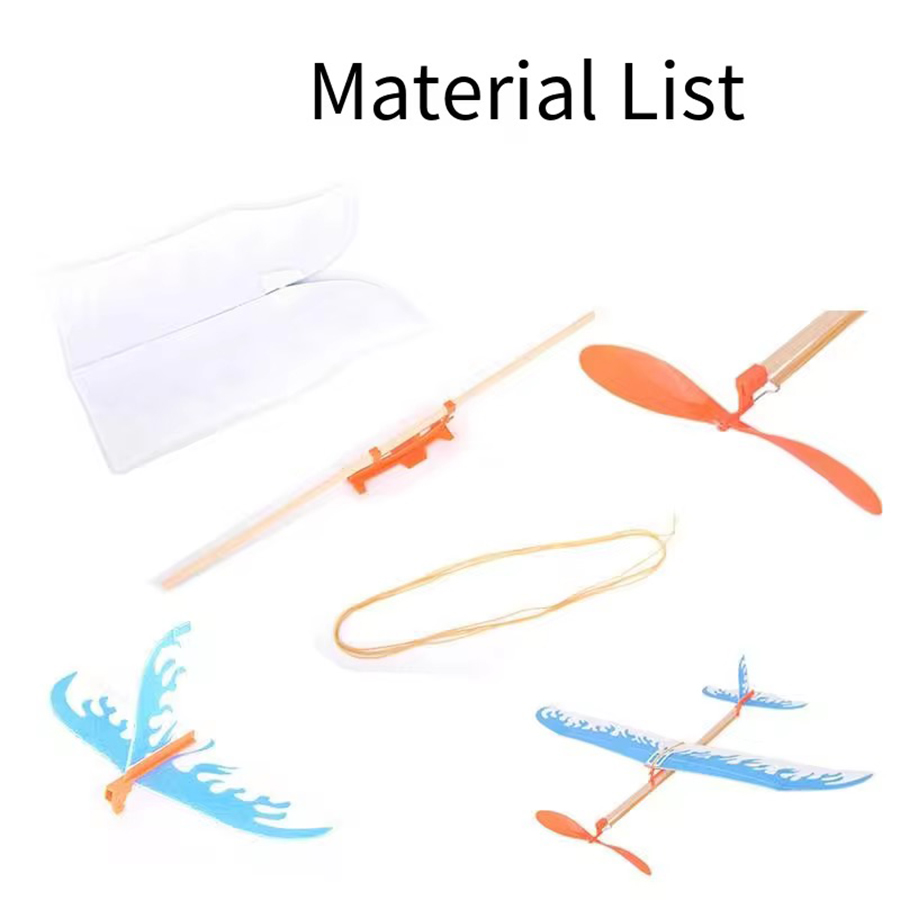 DIY Rubber Band Airplanes Powe - огляд і ціна Kids Outdoor Activities