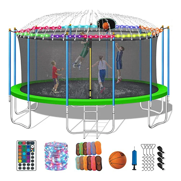 #For 14FT Round Springless Tra - огляд і ціна Kids Outdoor Trampoline