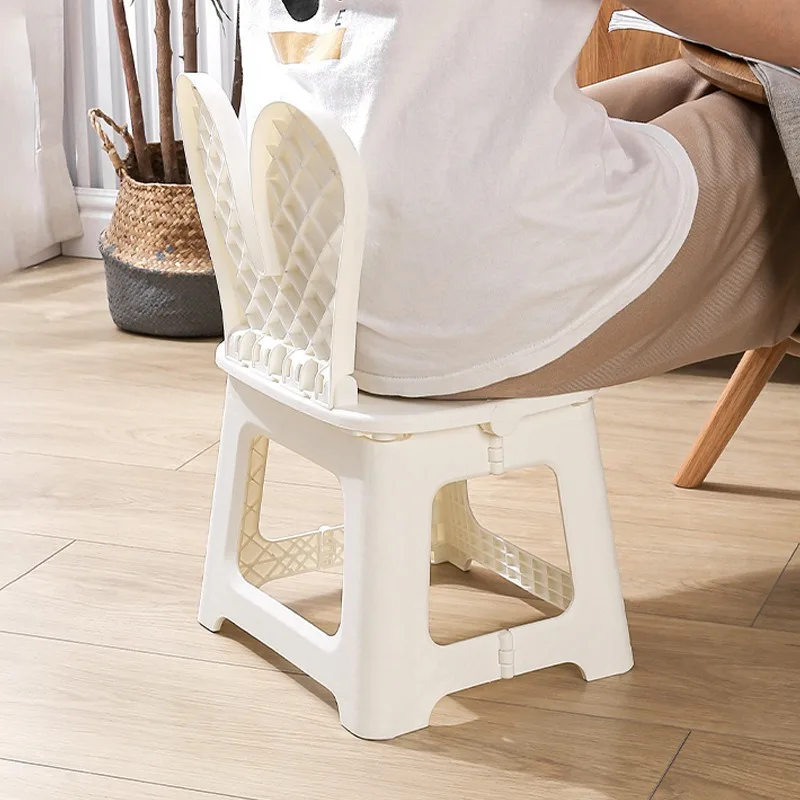 2PCS Thickened Rabbit Cartoon  - огляд і ціна Kids Outdoor Folding Chair