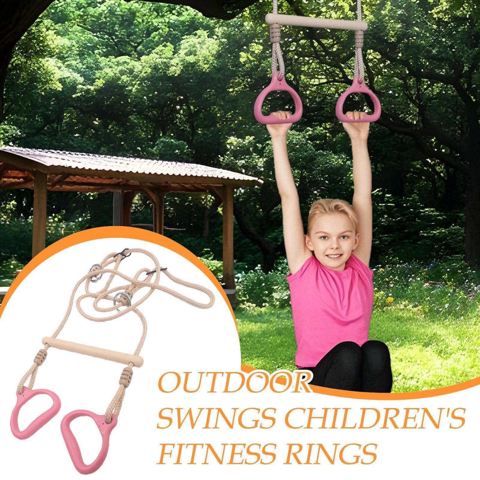 Swing Bar Gym Equipment Rings  - огляд і ціна Kids Outdoor Gym Equipment