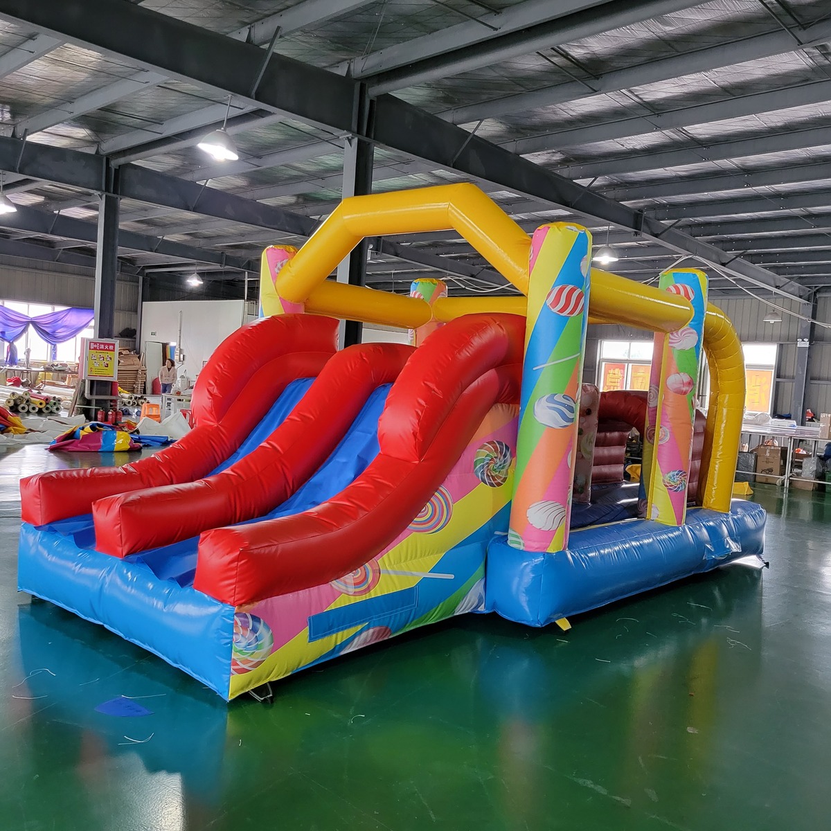 Commercial PVC Tarpaulin Kids  - огляд і ціна Kids Outdoor Trampoline