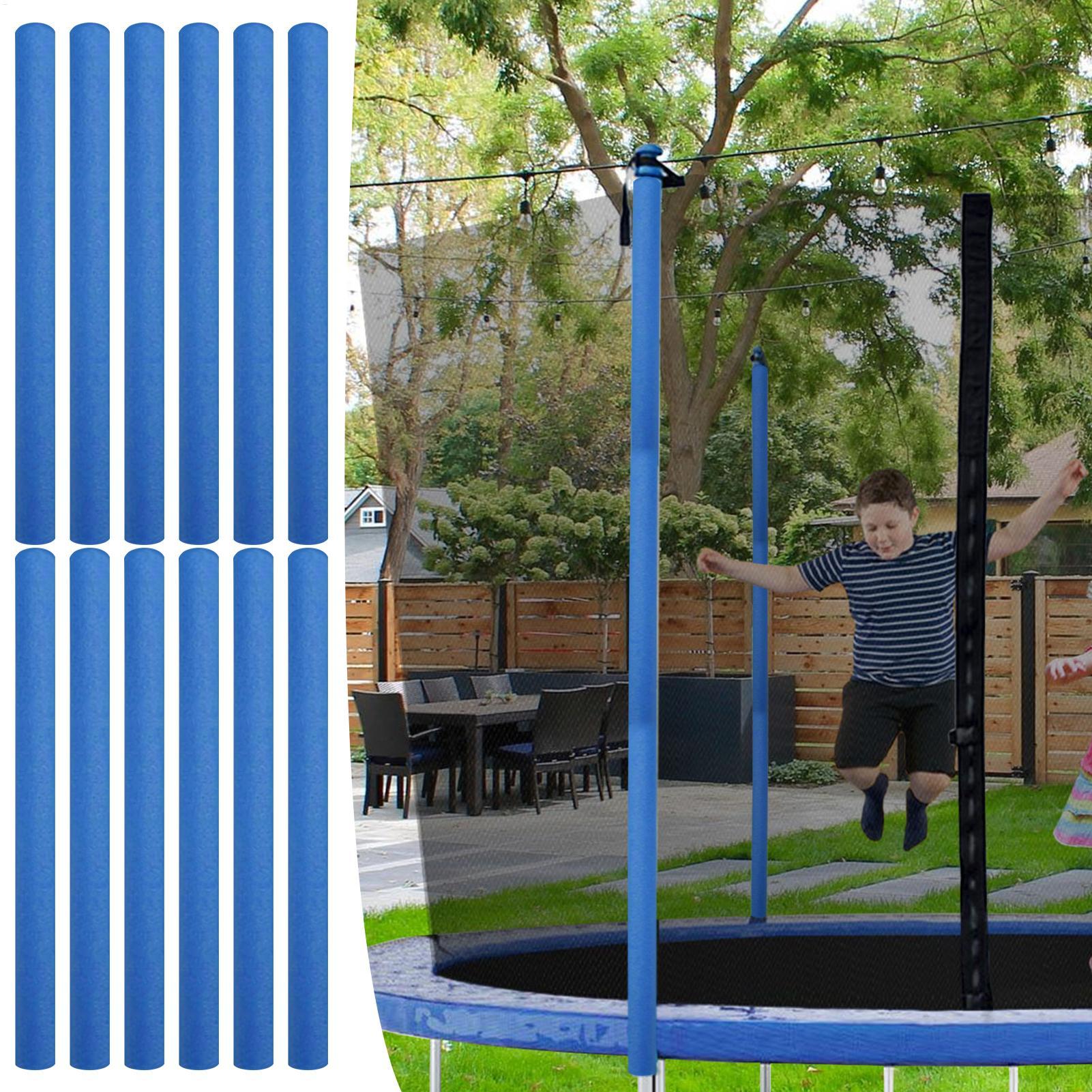 6/12pcs Trampoline Pole Cover  - огляд і ціна Kids Outdoor Trampoline