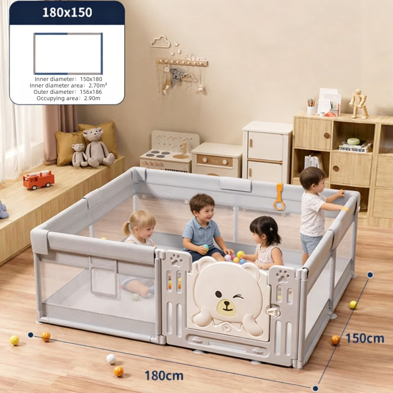 IMBABY 180x150cm Baby Playpen  - огляд і ціна Kids Outdoor Fence