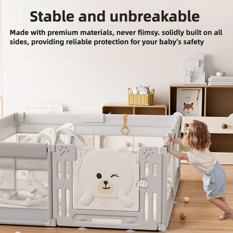 IMBABY 180x150cm Baby Playpen  - огляд і ціна Kids Outdoor Fence