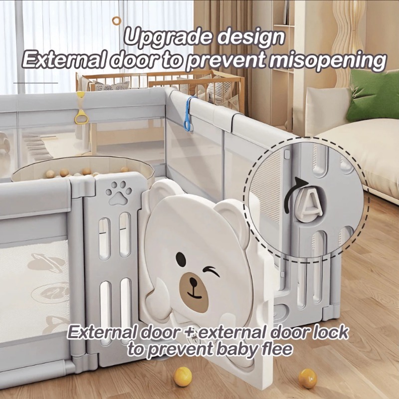 IMBABY 180x150cm Baby Playpen  - огляд і ціна Kids Outdoor Fence