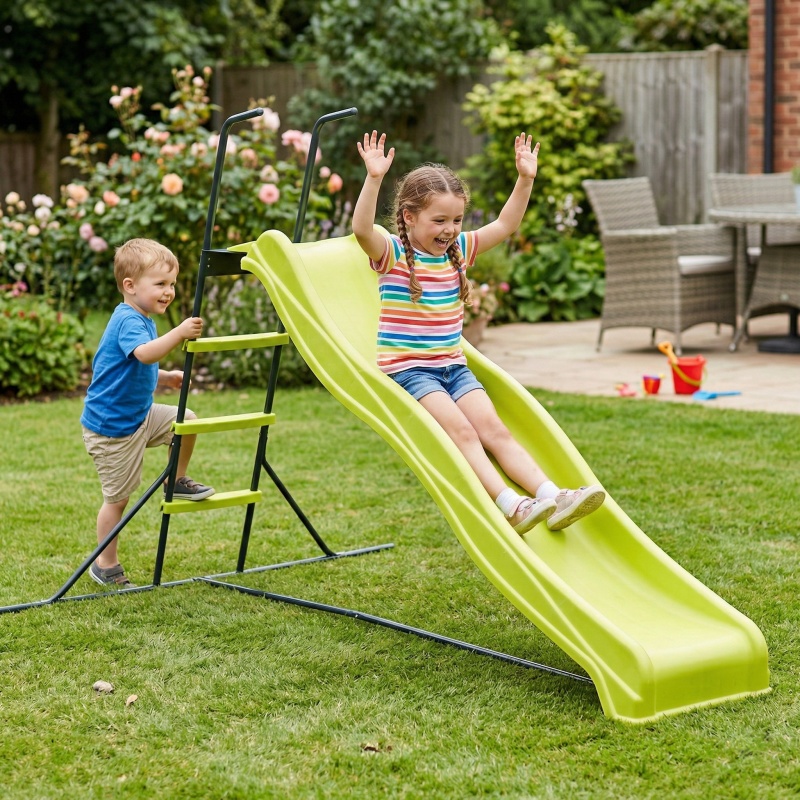 Outdoor 2.2M Freestanding Slid - огляд і ціна Kids Outdoor Climber