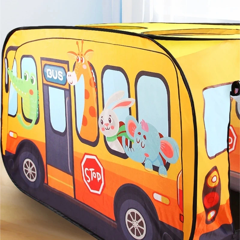 Cartoon Animals Bus Themed Gam - огляд і ціна Kids Outdoor Play Tent