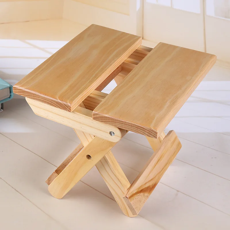 Pine Wood Folding Stool Portab - огляд і ціна Kids Outdoor Folding Chair