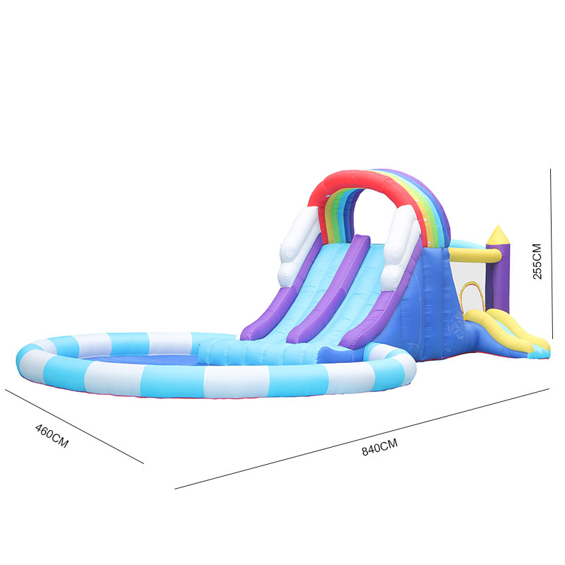 Giant Rainbow Inflatable Water - огляд і ціна Kids Outdoor Water