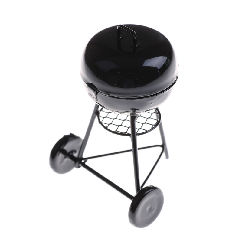 1:12 Dollhouse Miniature Black - огляд і ціна Kids Outdoor House With Kitchen