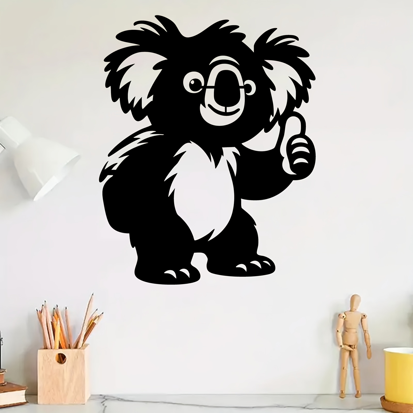 1PC Cute Koala Aluminum Metal  - огляд і ціна Kids Outdoor Fence