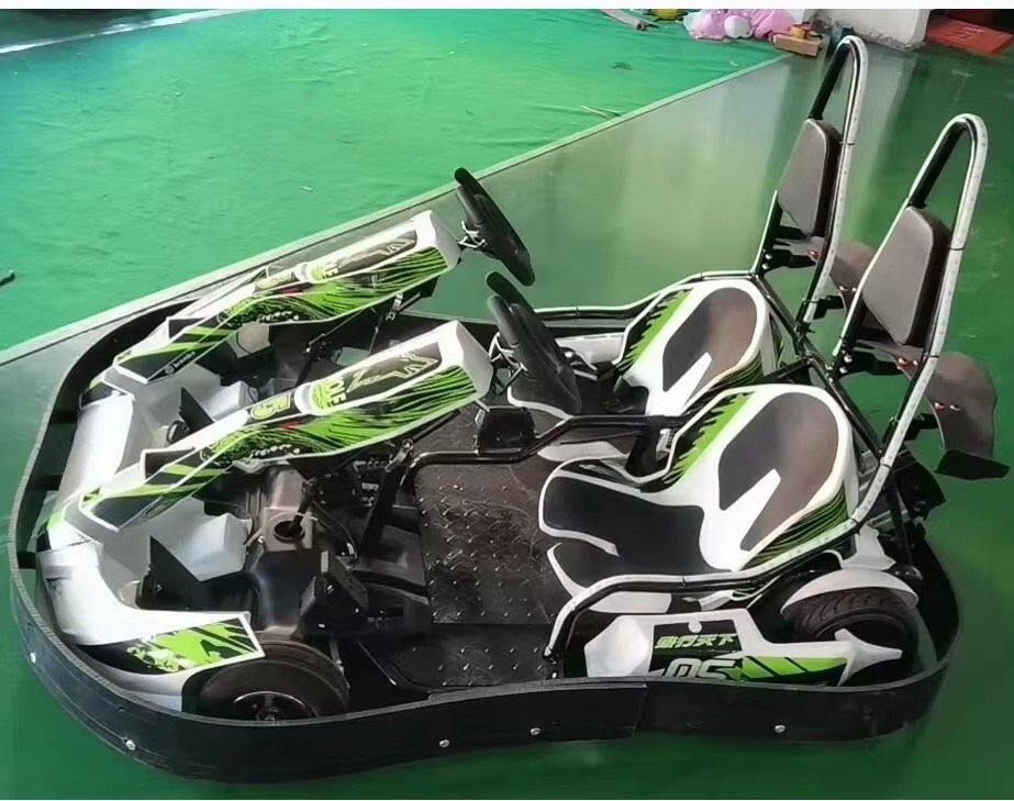 Dual-Seated Electc Racing Kart - огляд і ціна Kids Outdoor Karting