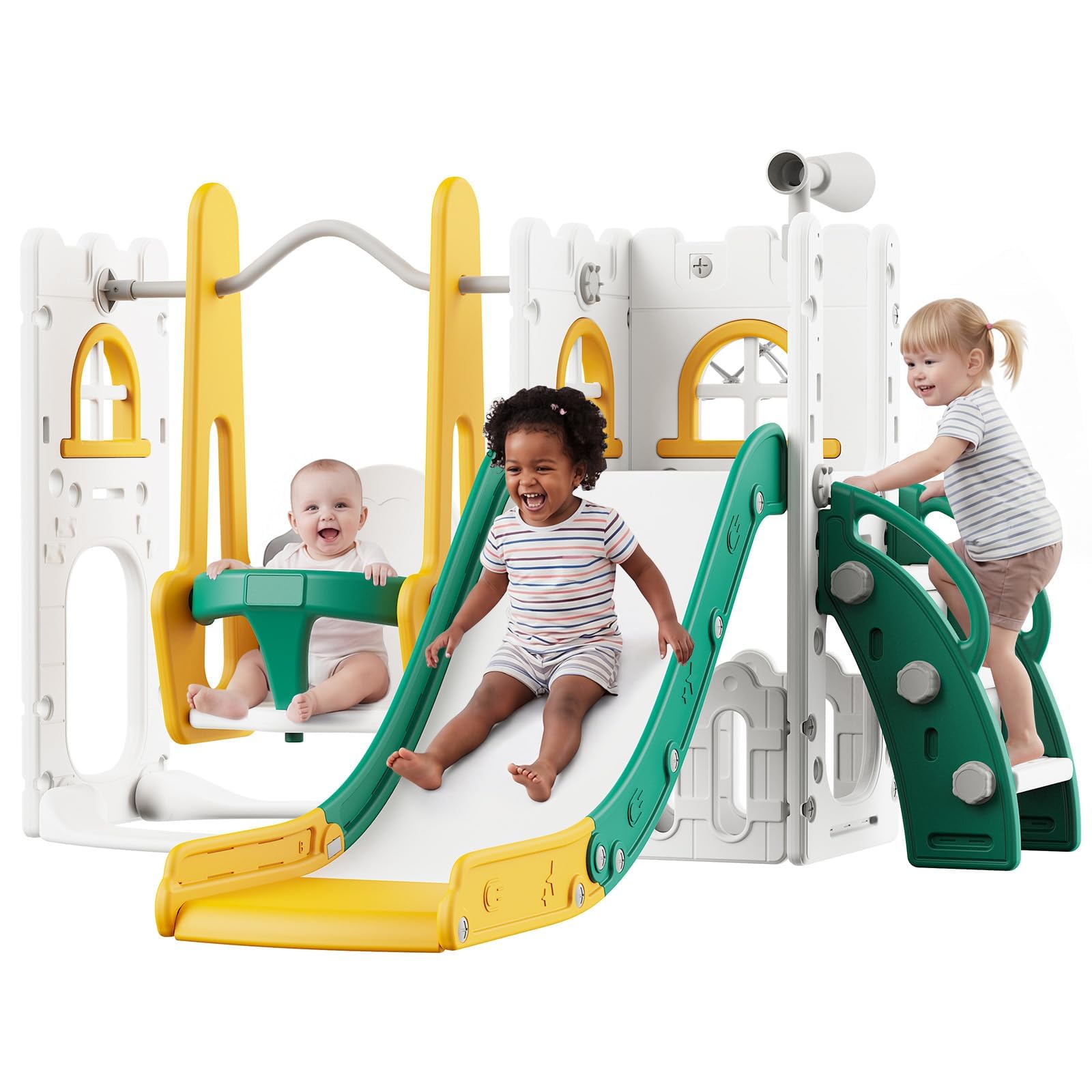 7 in 1 Toddler Slide And Swing - огляд і ціна Kids Outdoor Climber