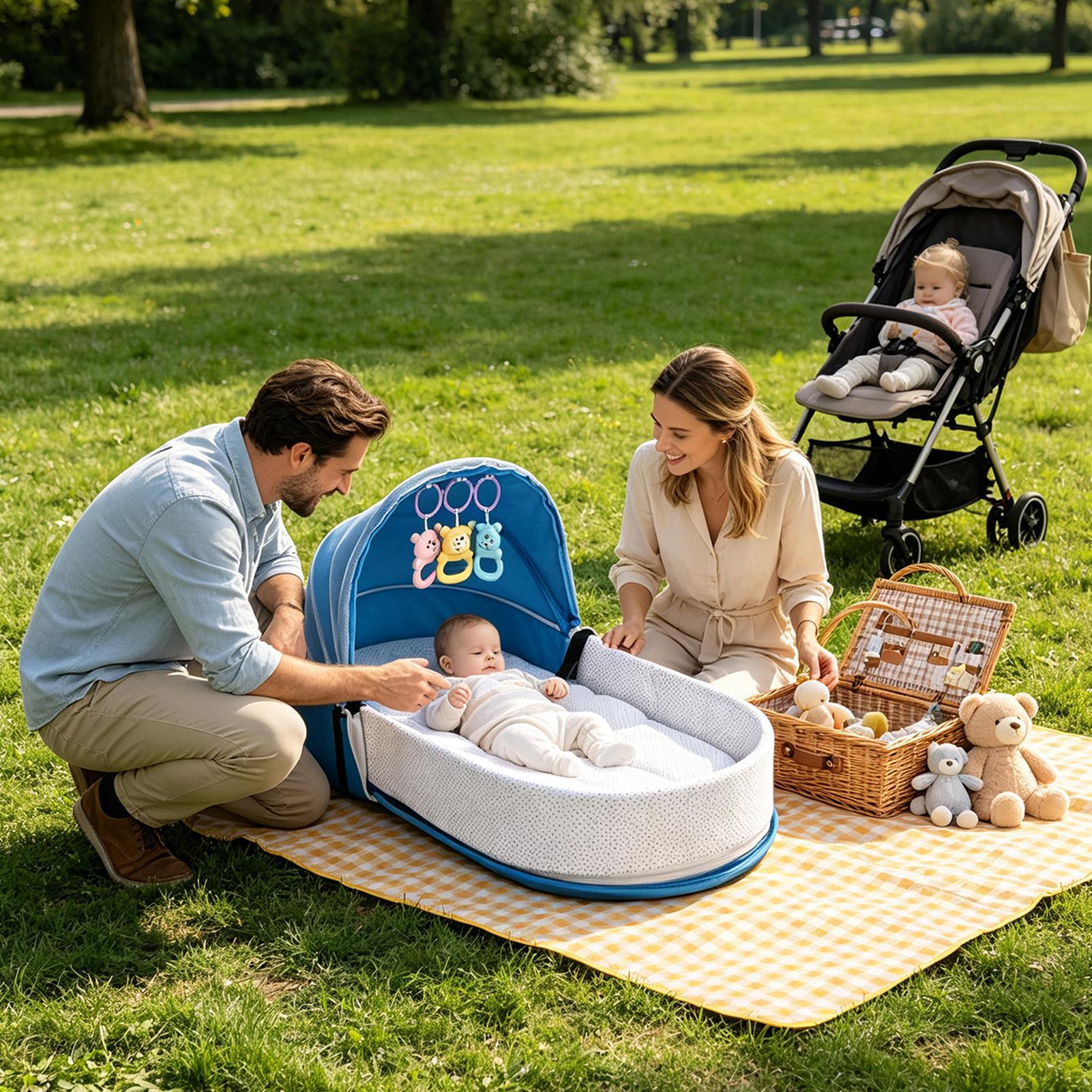 Travel Bed For Kids Foldable B - огляд і ціна Kids Outdoor Fence
