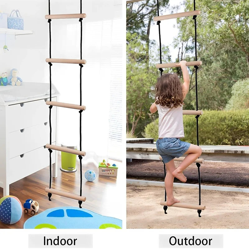 Children Climbing Rope Ladder  - огляд і ціна Kids Outdoor Climber
