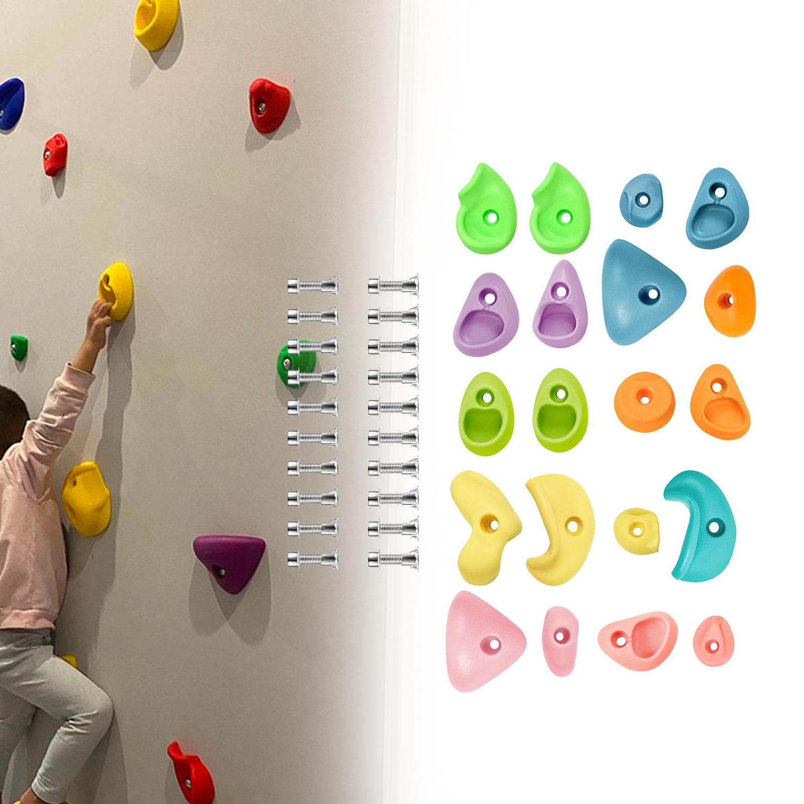 Rock Climbing Holds Anti Slip  - огляд і ціна Kids Outdoor Climbing Wall