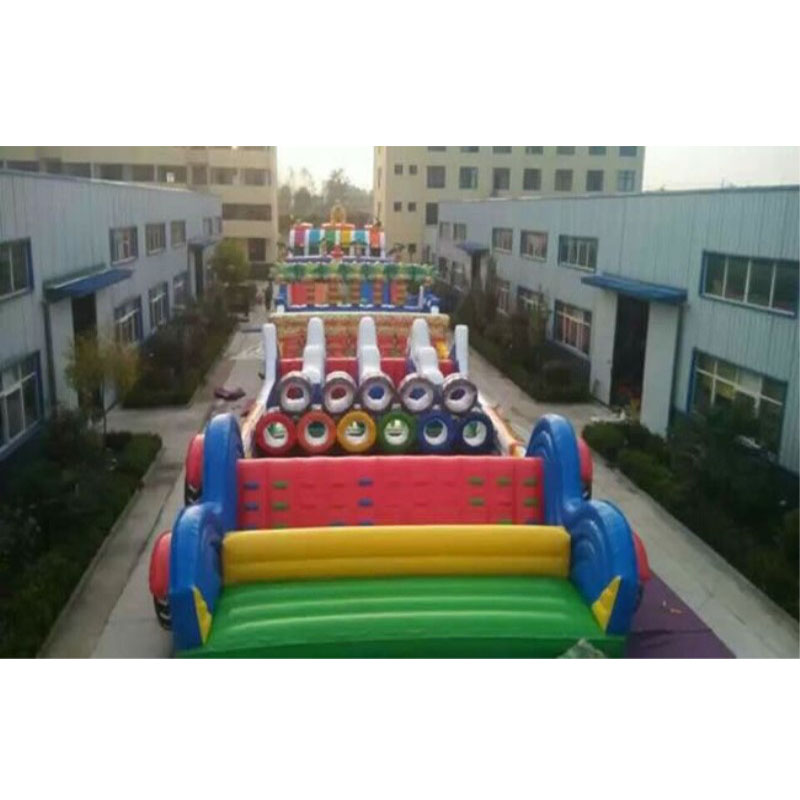 Inflatable obstacles Course fo - огляд і ціна Kids Outdoor Obstacle Course Equipment