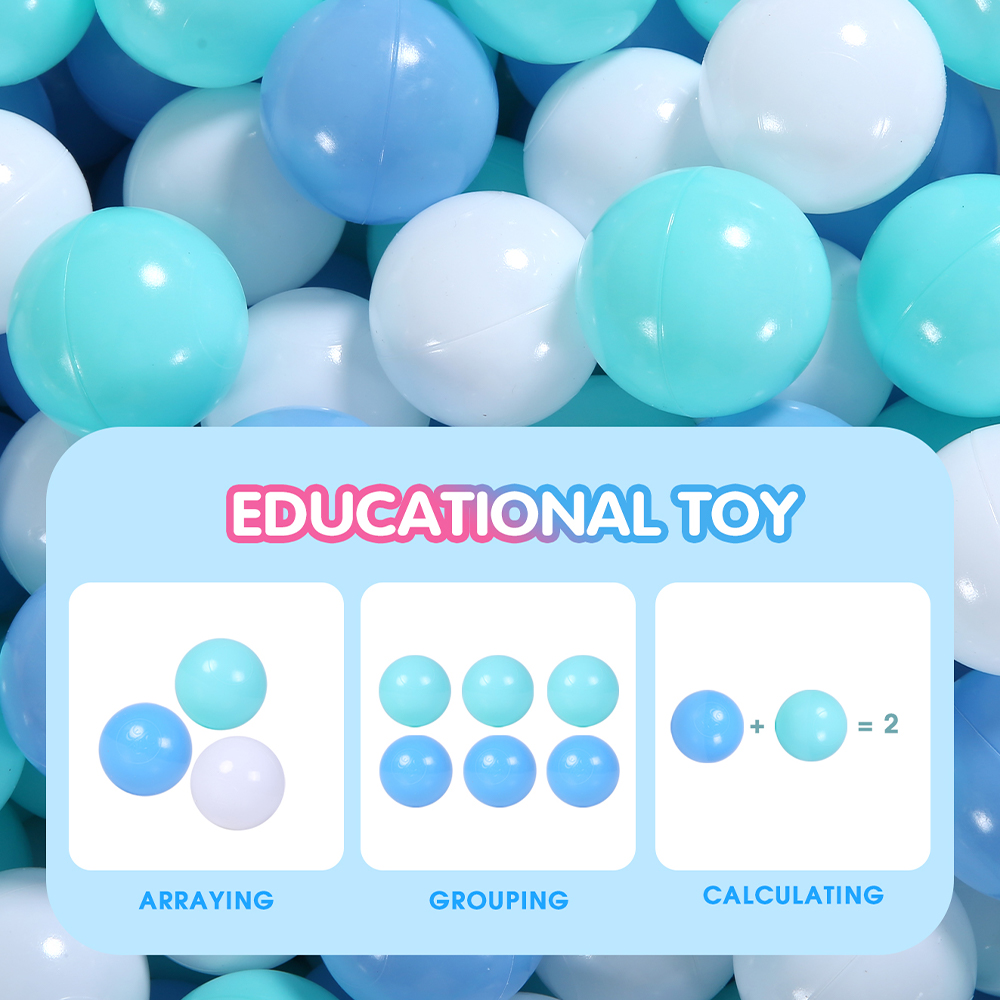 100Pcs Colors Plastic Balls Wa - огляд і ціна Kids Outdoor Play Tent