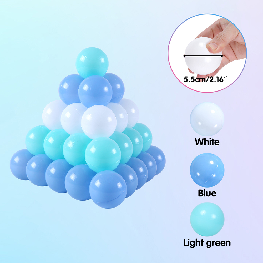 100Pcs Colors Plastic Balls Wa - огляд і ціна Kids Outdoor Play Tent