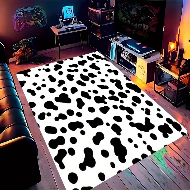 Flannel Printed Cow Print Rug  - огляд і ціна Kids Outdoor Zone
