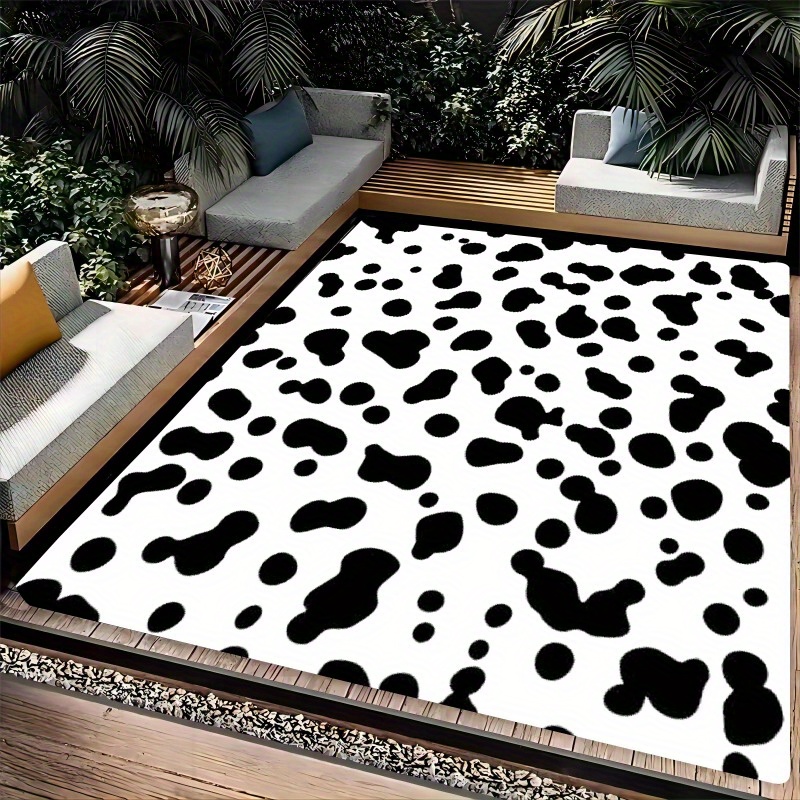 Flannel Printed Cow Print Rug  - огляд і ціна Kids Outdoor Zone