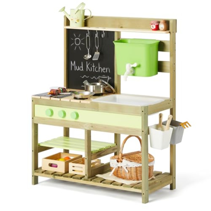 Outdoor mud kitchen for kids:  - огляд і ціна Kids Outdoor Mud Table