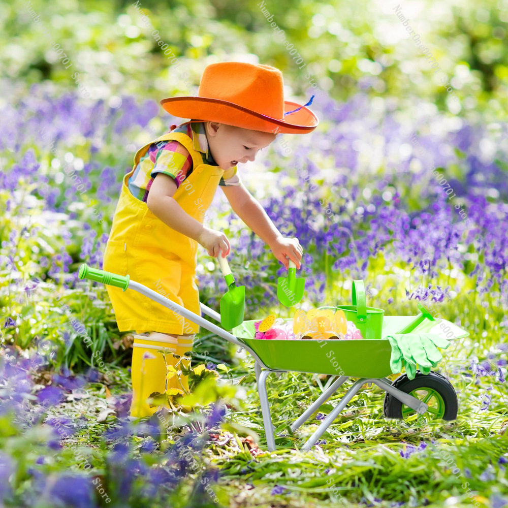 Kids Outdoor Wheelbarrow, Gree - огляд і ціна Kids Outdoor Activities