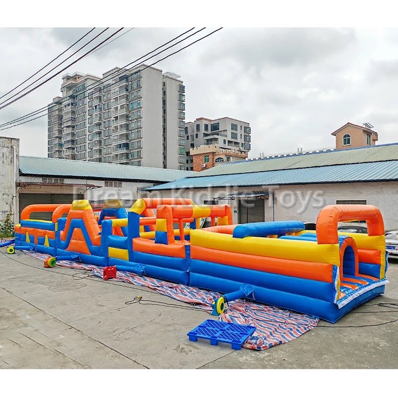Giant PVC Inflatable Obstacle  - огляд і ціна Kids Outdoor Obstacle Course Equipment