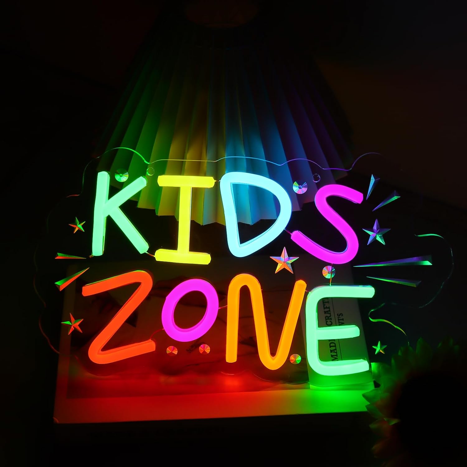 Kids Zone Neon Sign Art Wall L - огляд і ціна Kids Outdoor Zone