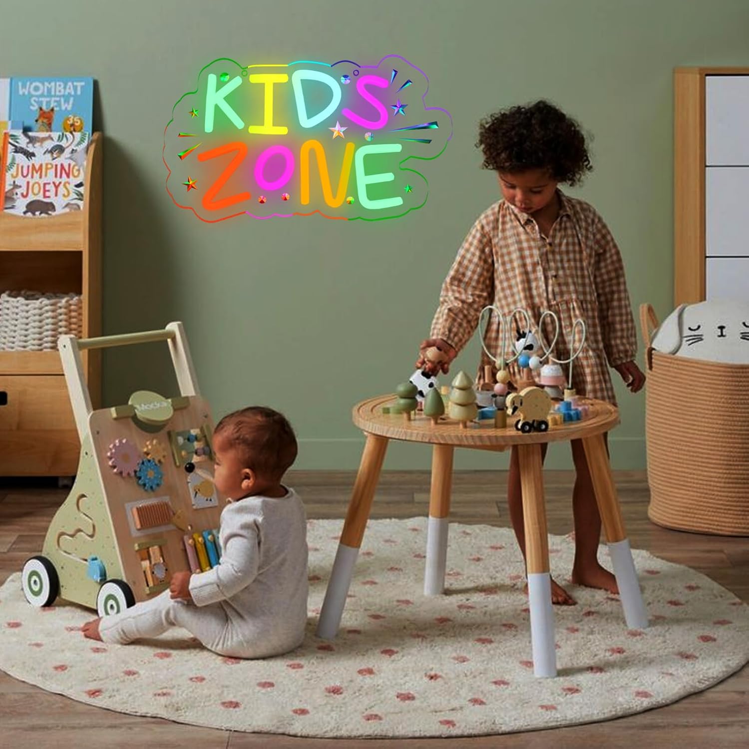 Kids Zone Neon Sign Art Wall L - огляд і ціна Kids Outdoor Zone