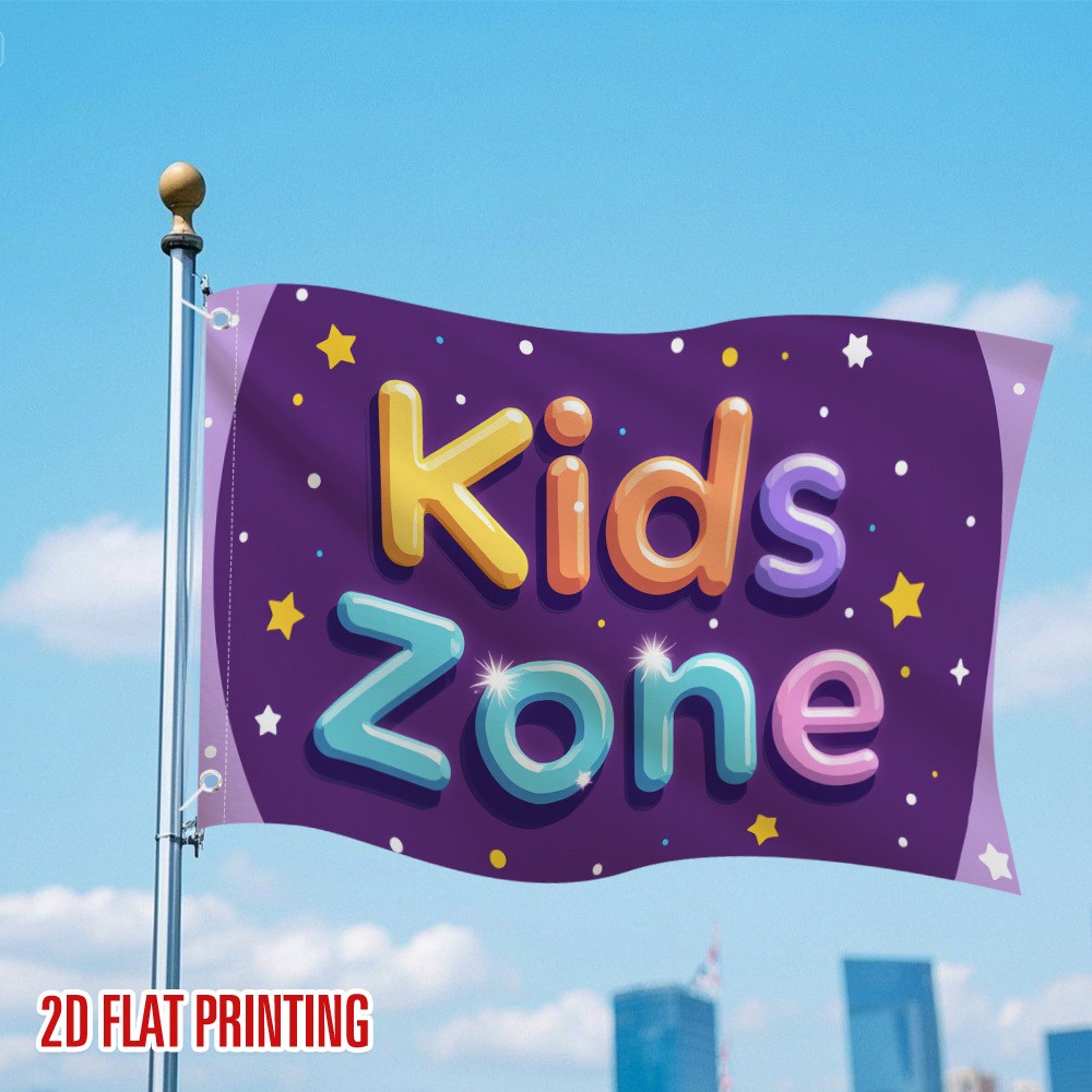 Kids Zone Garden Flag Durable  - огляд і ціна Kids Outdoor Zone