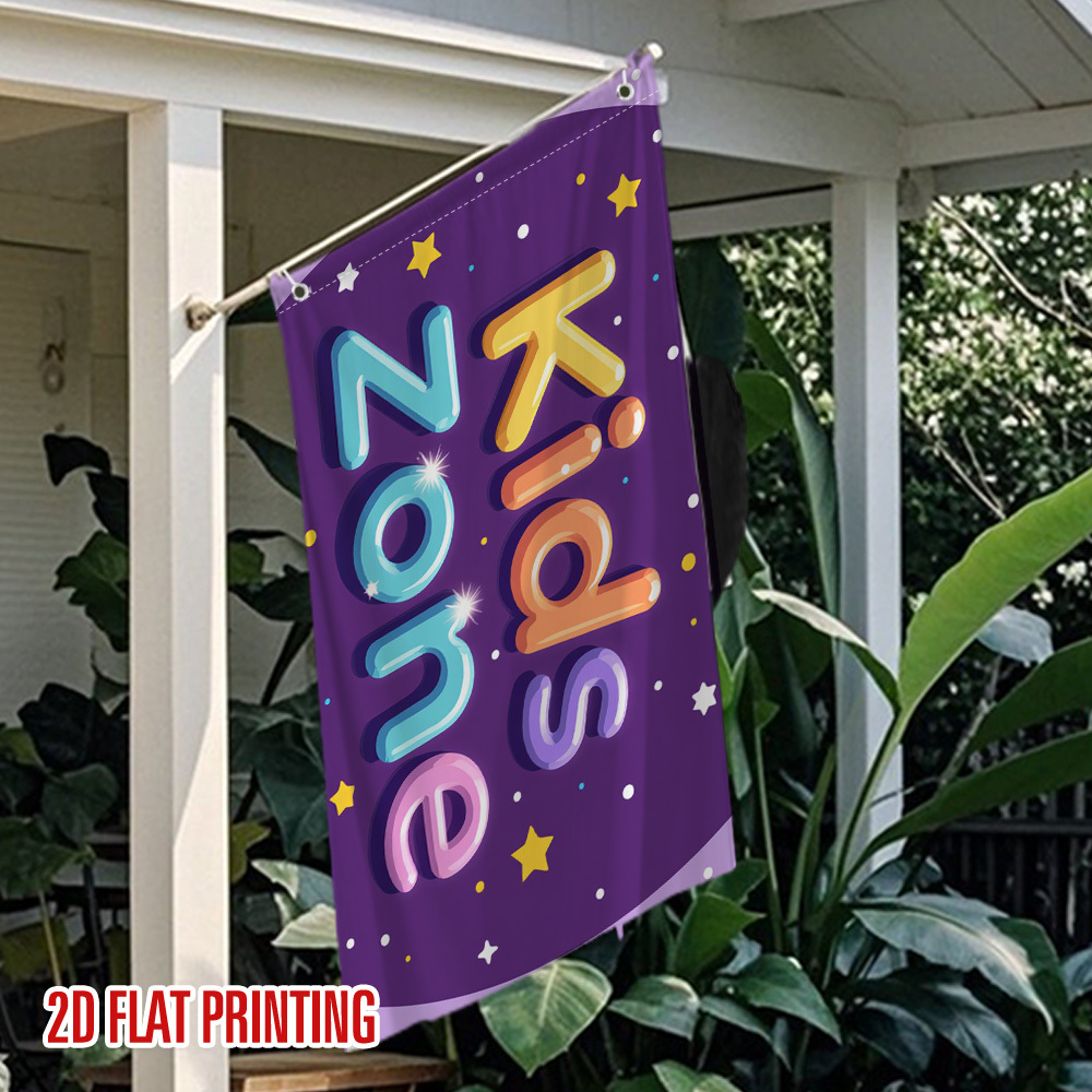 Kids Zone Garden Flag Durable  - огляд і ціна Kids Outdoor Zone