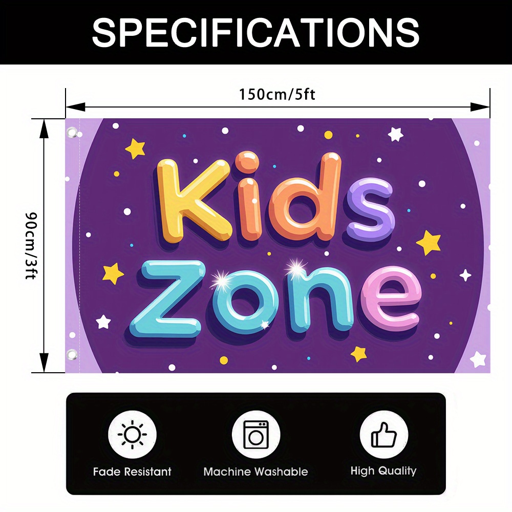 Kids Zone Garden Flag Durable  - огляд і ціна Kids Outdoor Zone