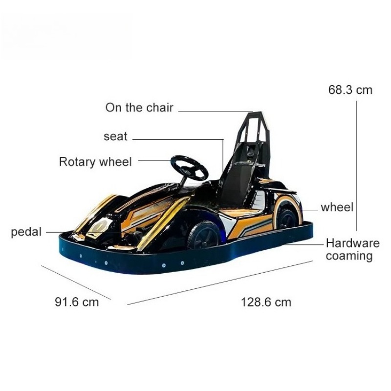 Kids Outdoor Electric Racing G - огляд і ціна Kids Outdoor Karting