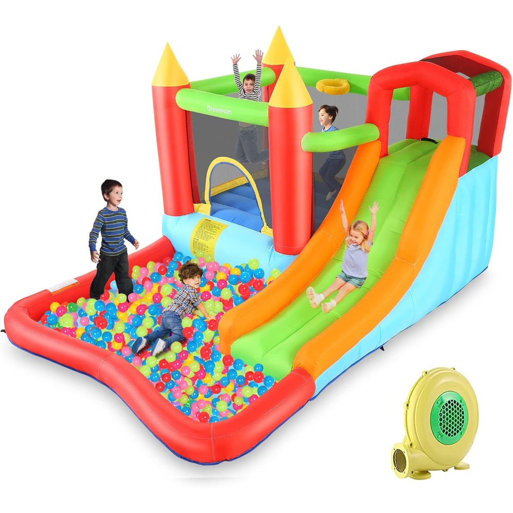 Multi-Function-Inflatable Boun - огляд і ціна Kids Outdoor Climbing Wall