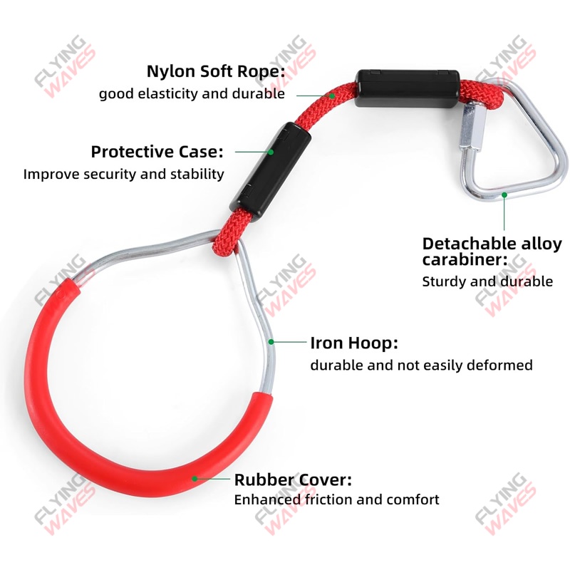 Kids Hanging GYM Ring Swing Cl - огляд і ціна Kids Outdoor Ninja