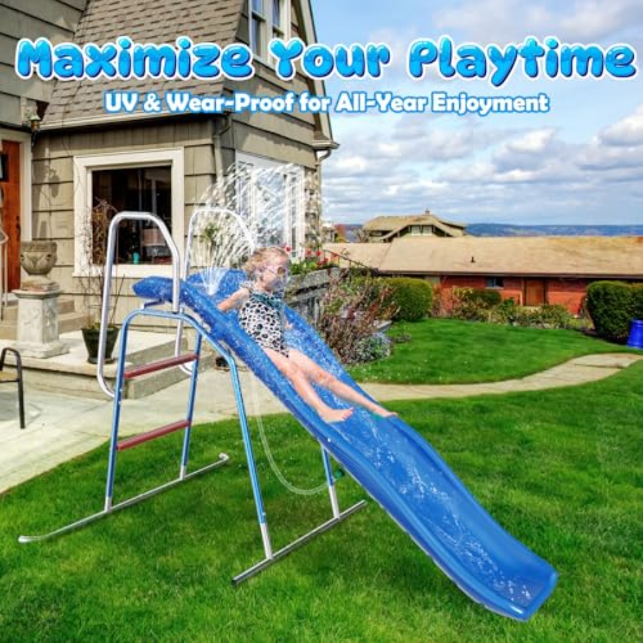 Backyard water slide for kids, - огляд і ціна Kids Outdoor Zone