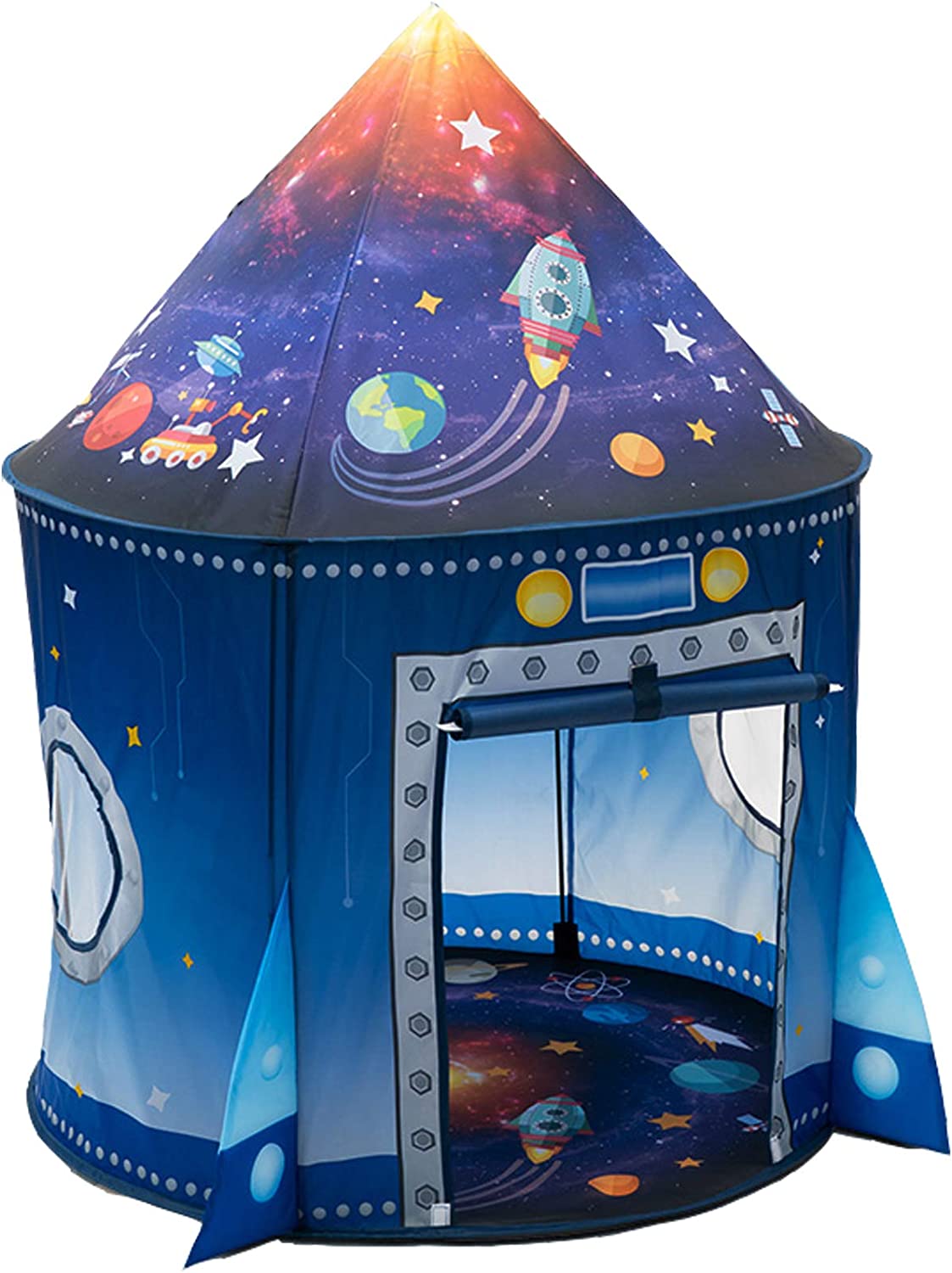 Rocket Ship Kids Tent Pop Up P - огляд і ціна Kids Outdoor Fence