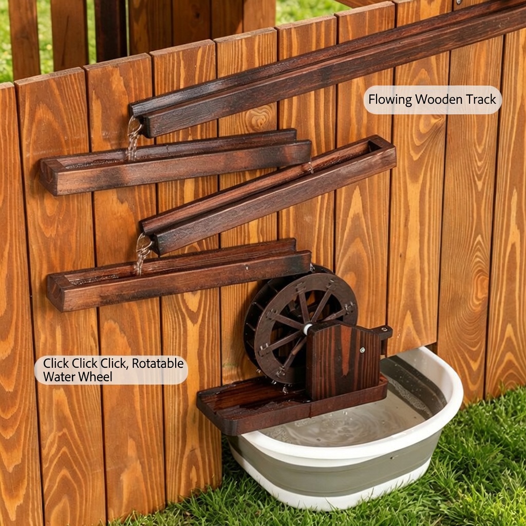 Wooden Outdoor Play House Mud  - огляд і ціна Kids Outdoor House With Kitchen